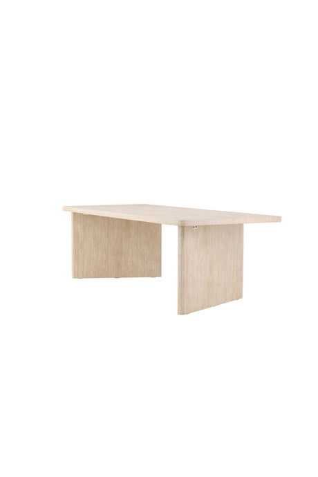 Skagen rechteckiger Esstisch - beige/MDF - Rechteckige Esstische - ALVAHOME