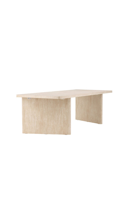 Skagen rechteckiger Esstisch - beige/MDF - Rechteckige Esstische - ALVAHOME