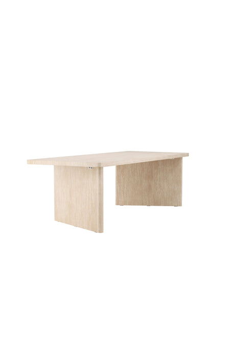 Skagen rechteckiger Esstisch - beige/MDF - Rechteckige Esstische - ALVAHOME