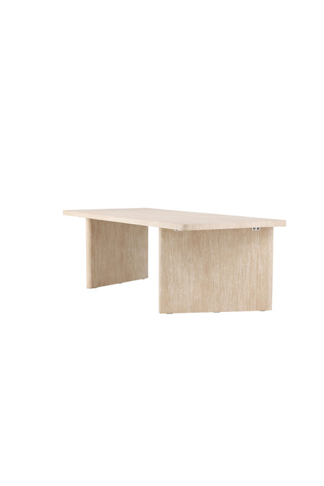 Skagen rechteckiger Esstisch - beige/MDF - Rechteckige Esstische - ALVAHOME