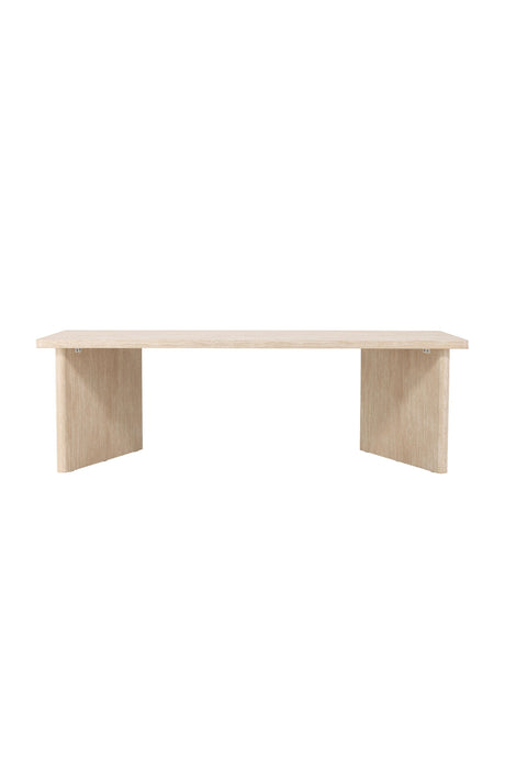 Skagen rechteckiger Esstisch - beige/MDF - Rechteckige Esstische - ALVAHOME