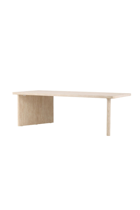 Skagen rechteckiger Esstisch - beige/MDF - Rechteckige Esstische - ALVAHOME