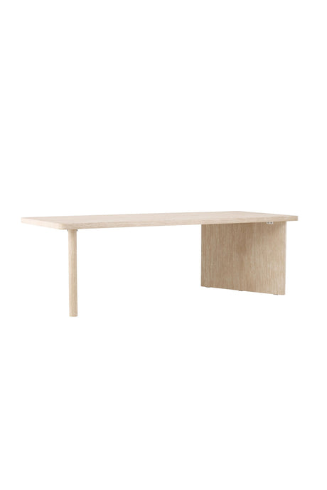 Skagen rechteckiger Esstisch - beige/MDF - Rechteckige Esstische - ALVAHOME