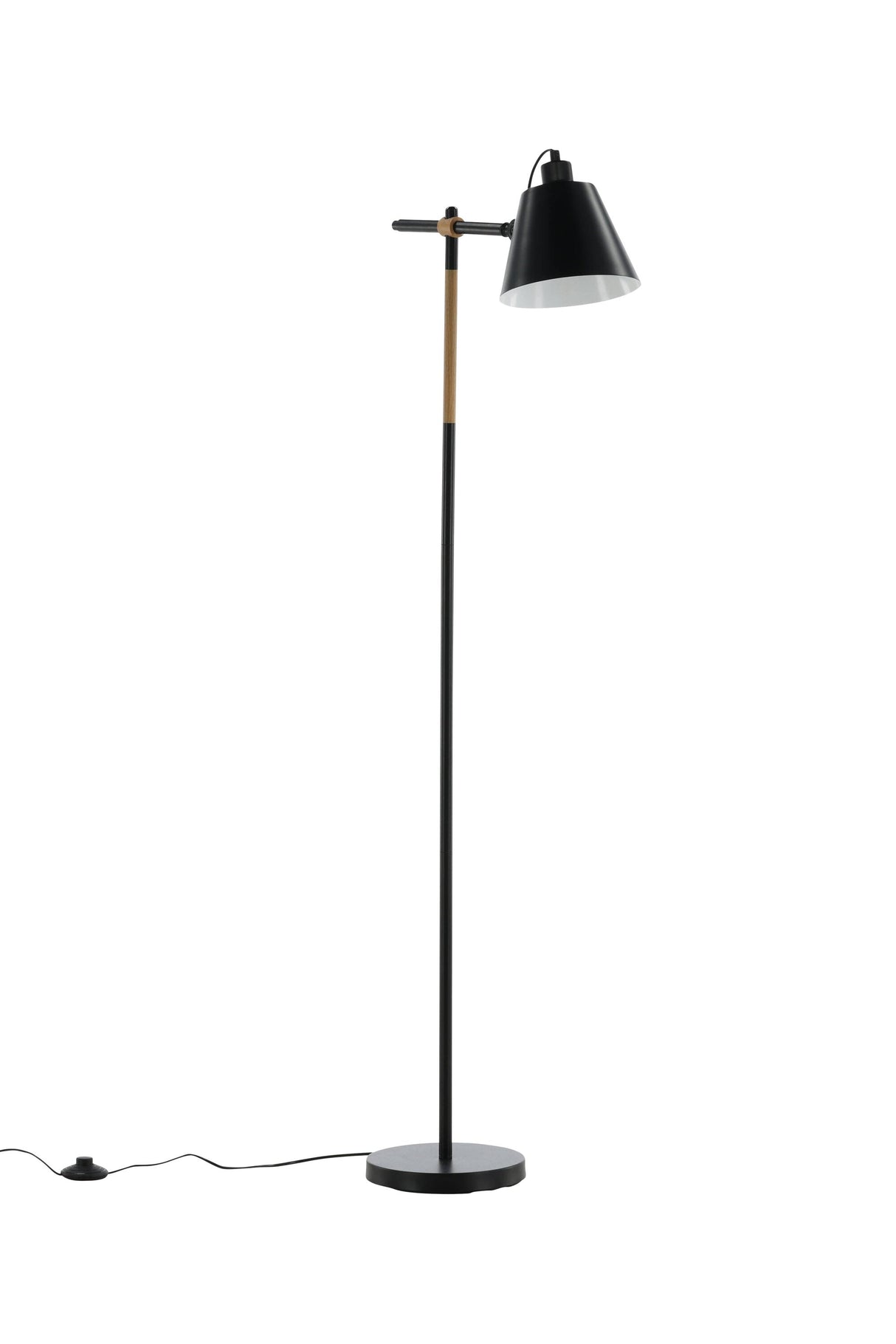 Skott Stehlampe - schwarz/Stahl - Stehlampen - ALVAHOME
