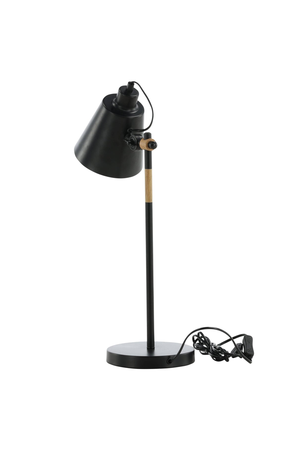 Skott Tischlampe - schwarz/Stahl - Tischlampen - ALVAHOME