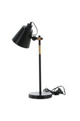 Skott Tischlampe - schwarz/Stahl - Tischlampen - ALVAHOME