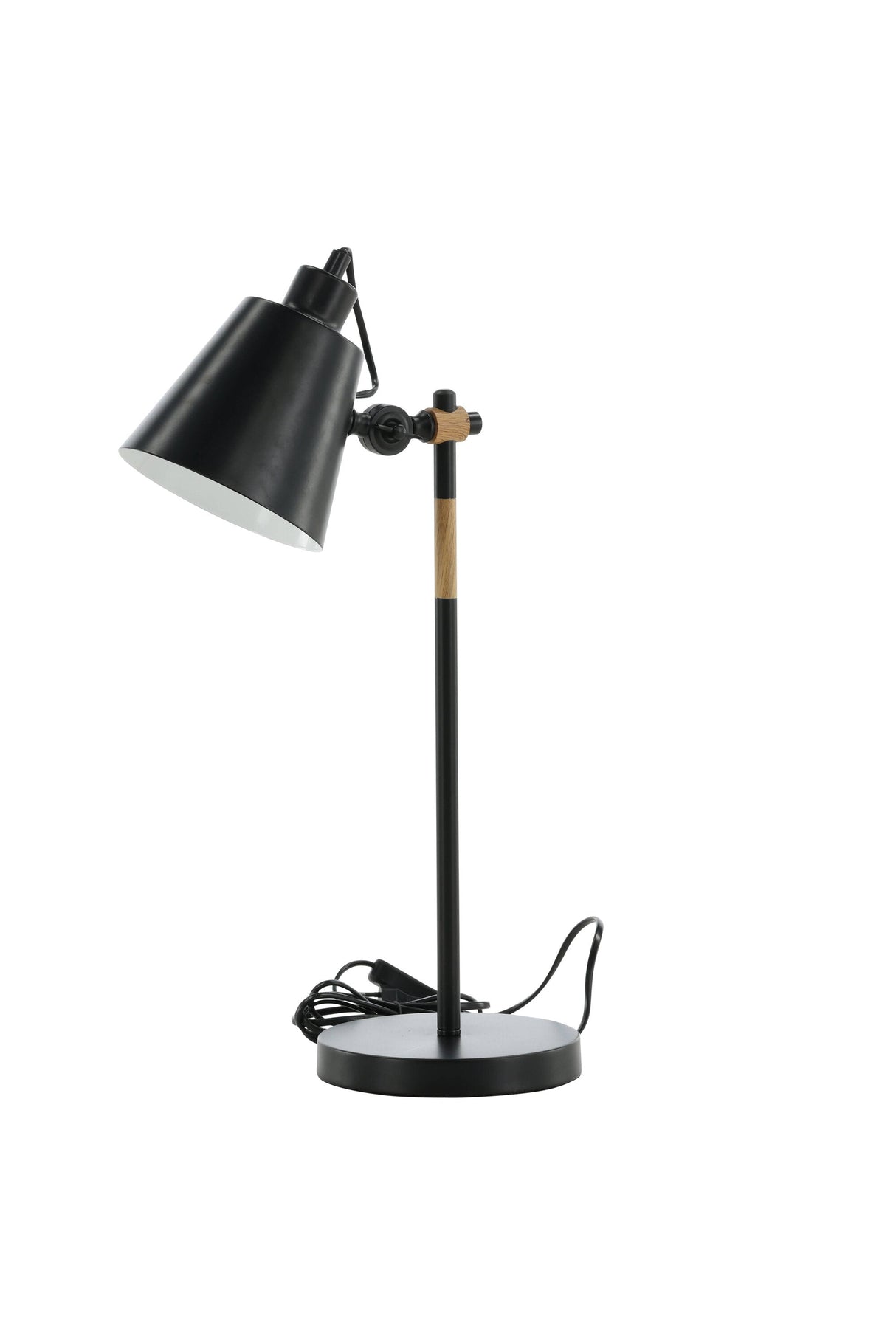 Skott Tischlampe - schwarz/Stahl - Tischlampen - ALVAHOME
