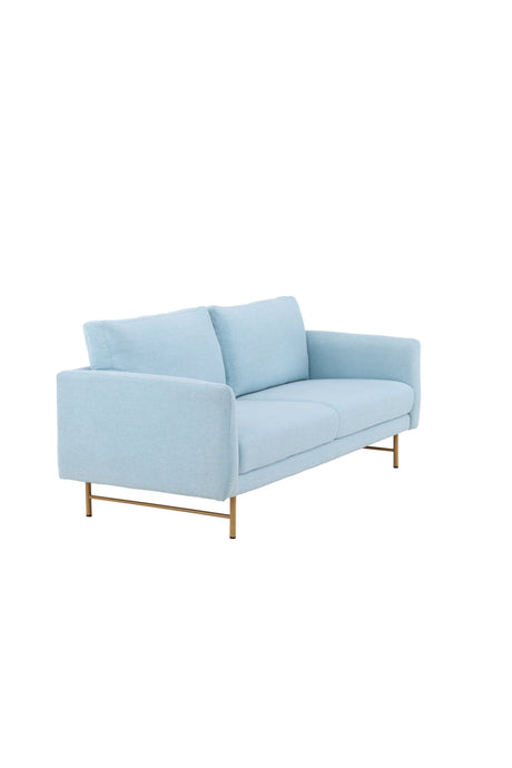 Sky 3 - Sitzer Sofa - blau/Polyester - 3 - Sitzer Sofas - ALVAHOME