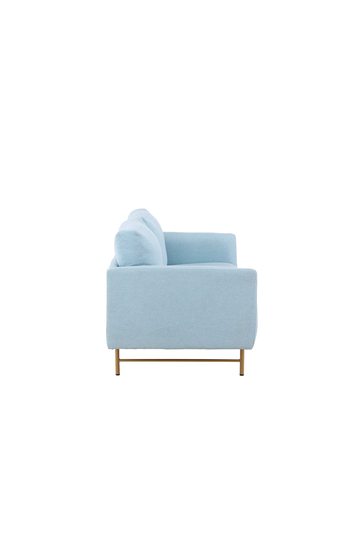 Sky 3 - Sitzer Sofa - blau/Polyester - 3 - Sitzer Sofas - ALVAHOME
