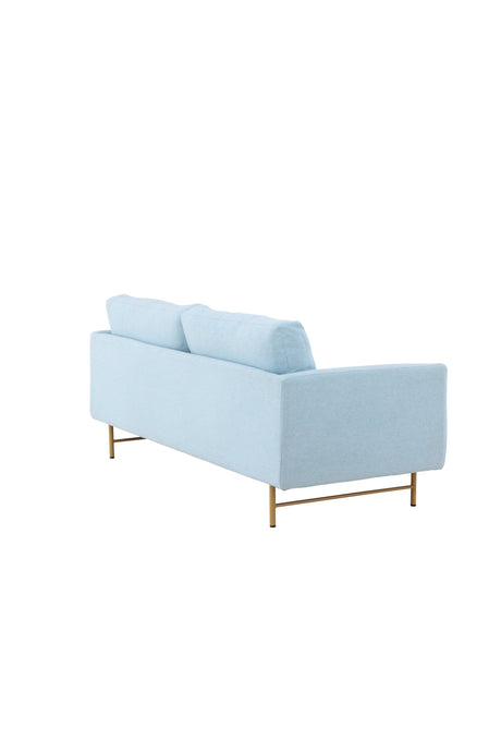 Sky 3 - Sitzer Sofa - blau/Polyester - 3 - Sitzer Sofas - ALVAHOME