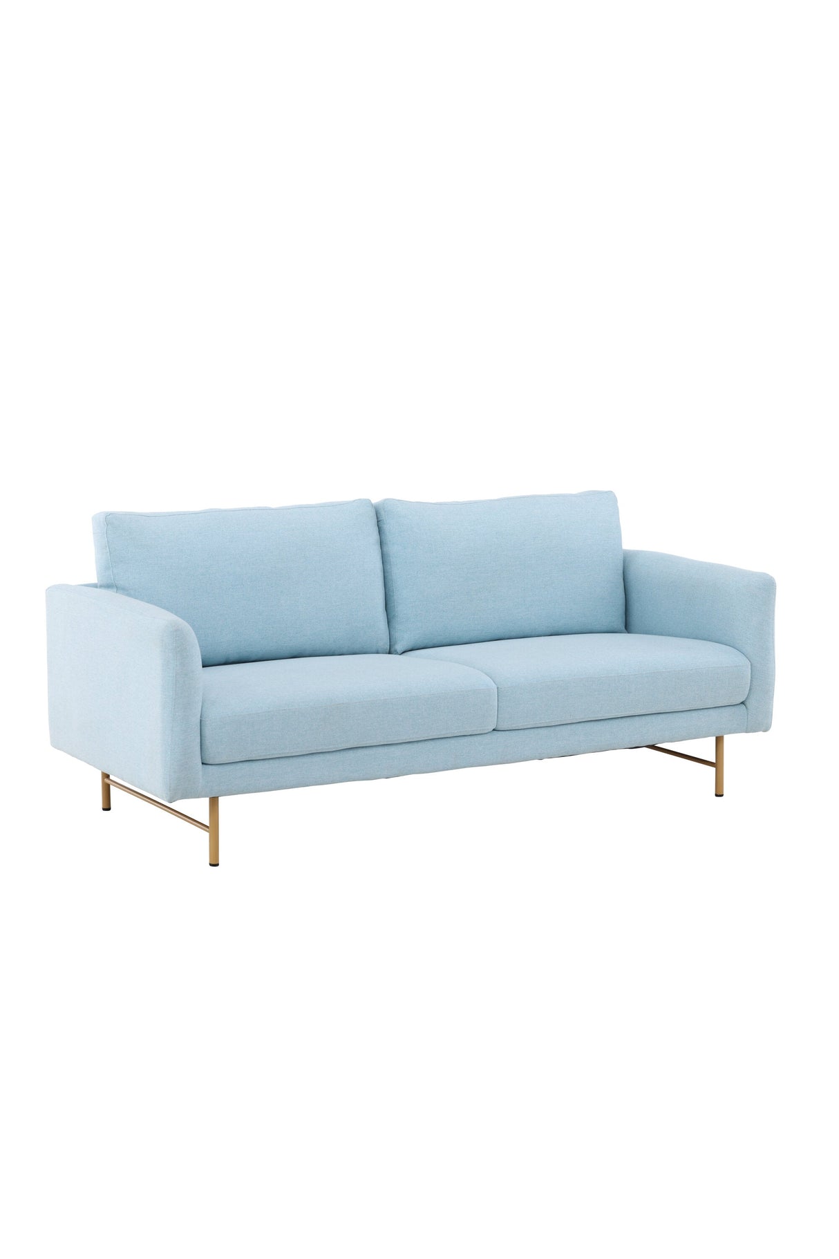 Sky 3 - Sitzer Sofa - blau/Polyester - 3 - Sitzer Sofas - ALVAHOME