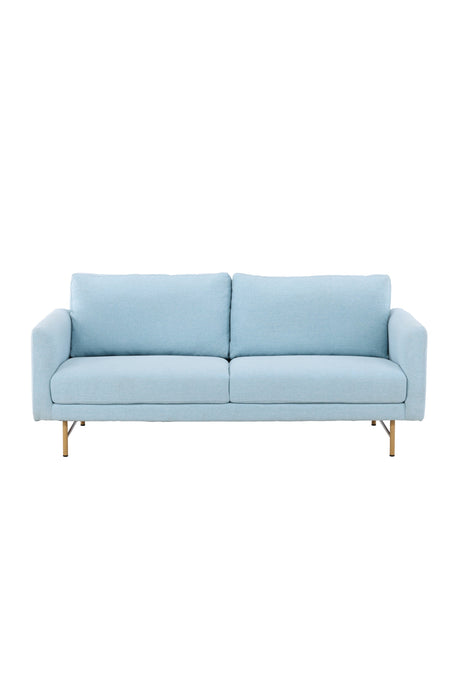 Sky 3 - Sitzer Sofa - blau/Polyester - 3 - Sitzer Sofas - ALVAHOME