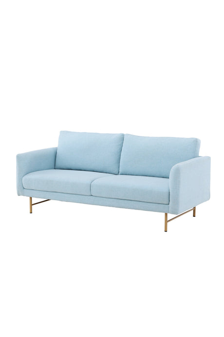 Sky 3 - Sitzer Sofa - blau/Polyester - 3 - Sitzer Sofas - ALVAHOME