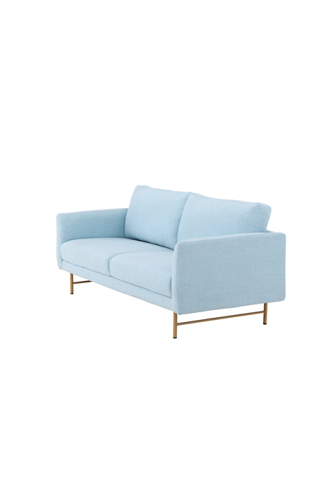 Sky 3 - Sitzer Sofa - blau/Polyester - 3 - Sitzer Sofas - ALVAHOME