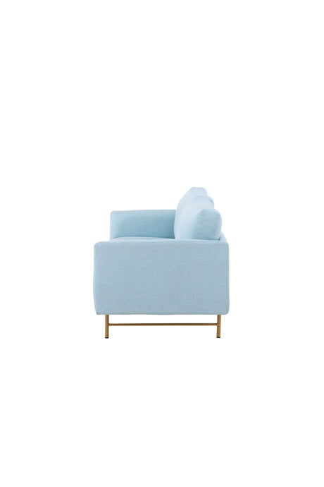 Sky 3 - Sitzer Sofa - blau/Polyester - 3 - Sitzer Sofas - ALVAHOME