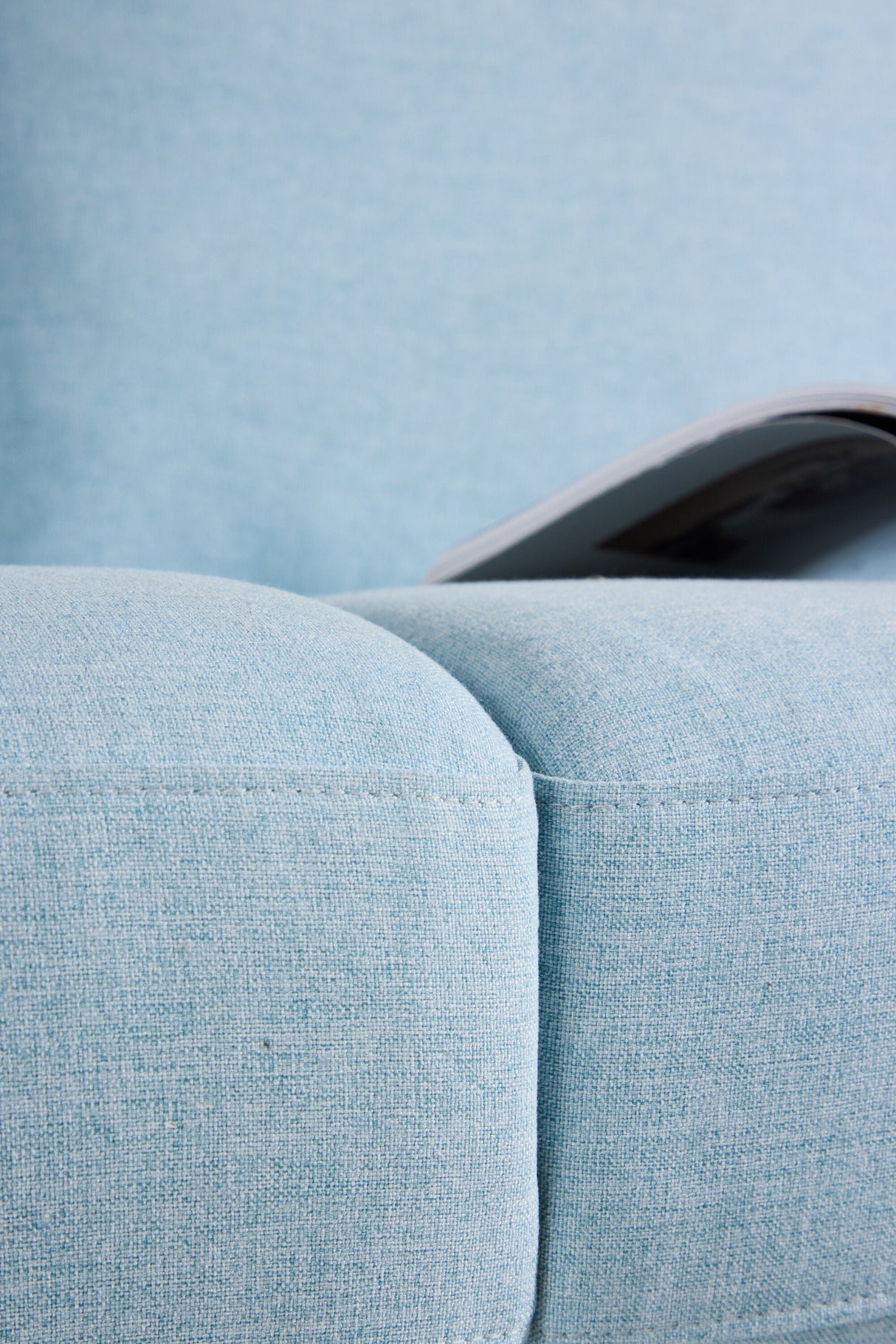 Sky 3 - Sitzer Sofa - blau/Polyester - 3 - Sitzer Sofas - ALVAHOME