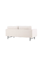 Sky 3 - Sitzer Sofa - weiß/Polyester - 3 - Sitzer Sofas - ALVAHOME