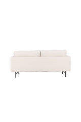 Sky 3 - Sitzer Sofa - weiß/Polyester - 3 - Sitzer Sofas - ALVAHOME