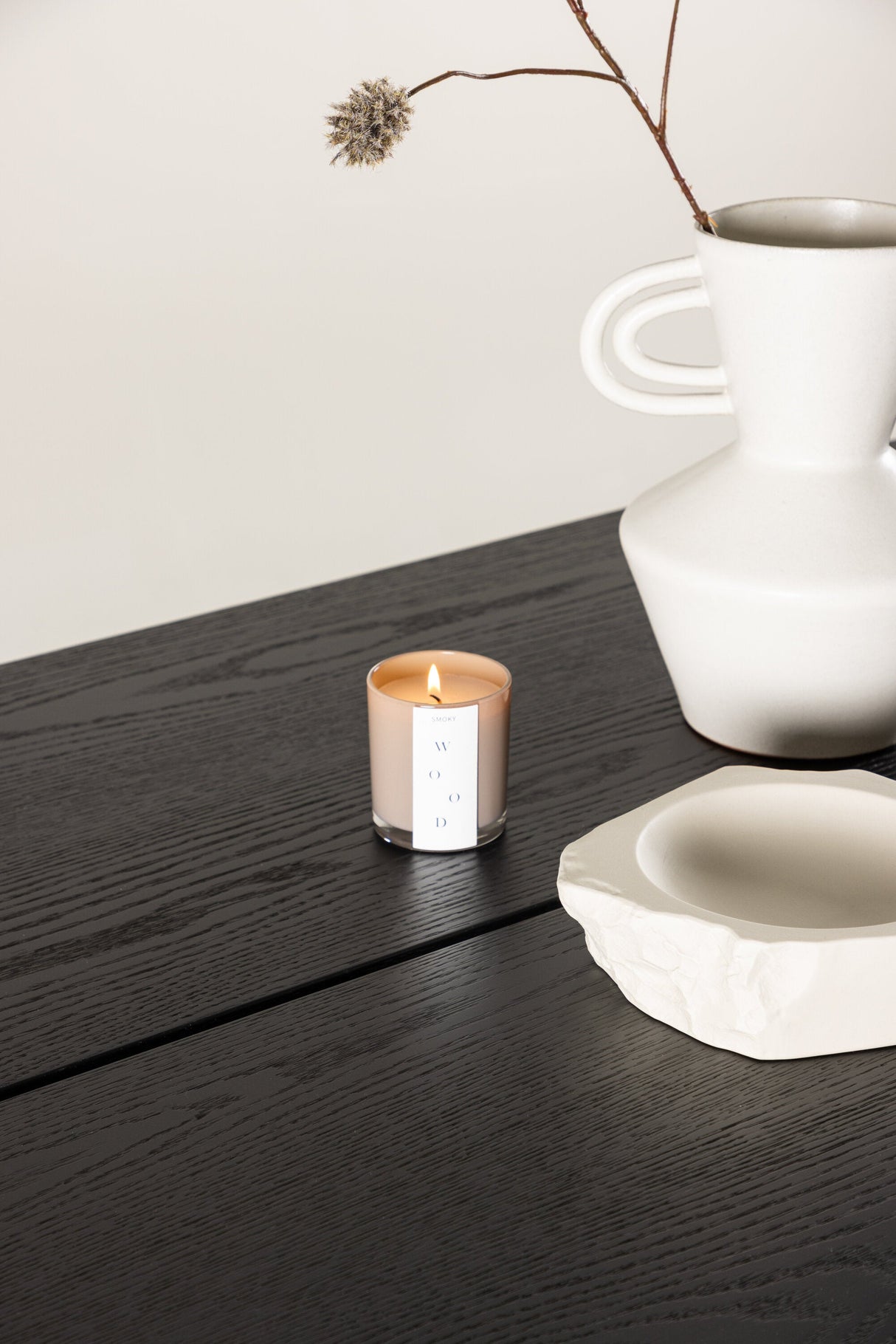Sleek rechteckiger Esstisch - schwarz/Furnier - Rechteckige Esstische - ALVAHOME