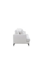 Sofia 3 - Sitzer Sofa - beige/Polyester - Leinen - 3 - Sitzer Sofas - ALVAHOME