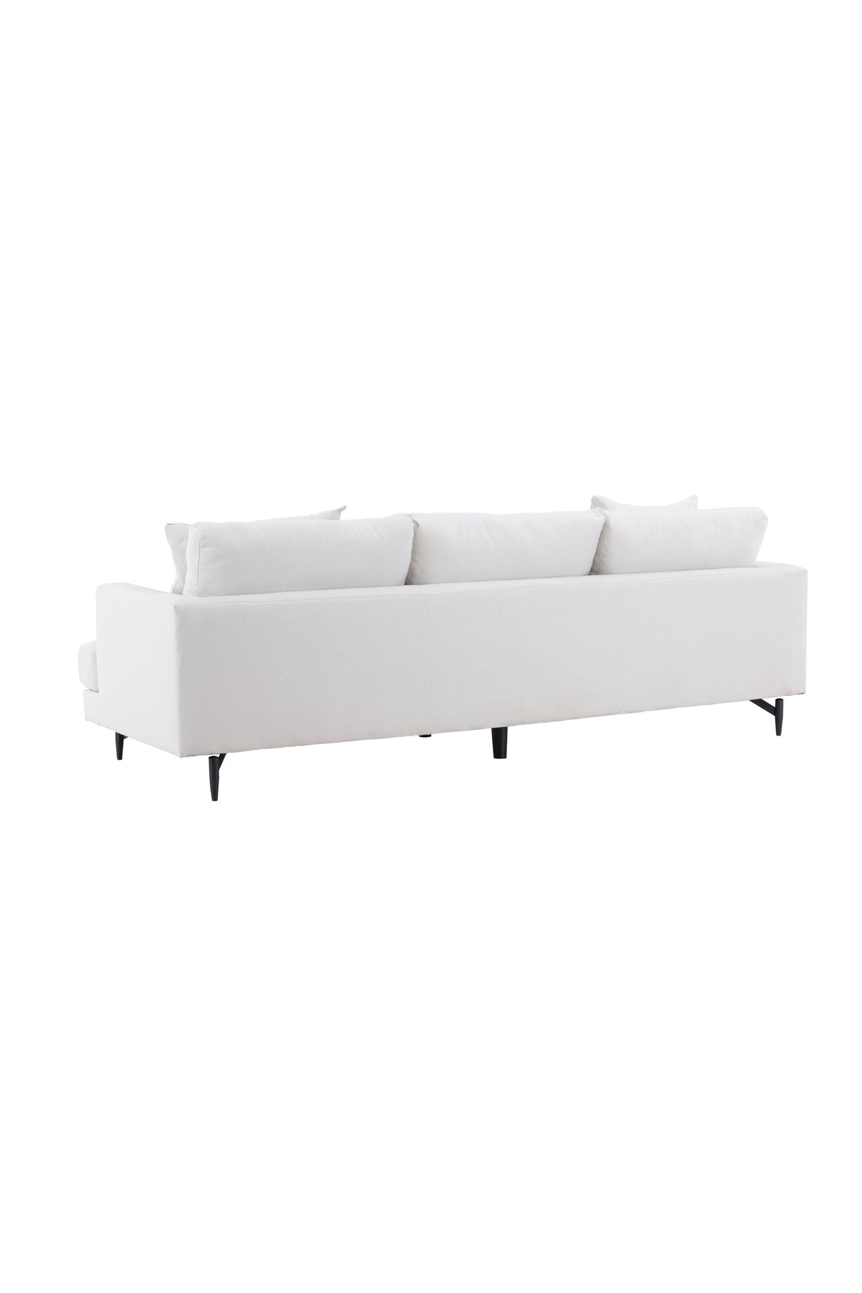 Sofia 3 - Sitzer Sofa - beige/Polyester - Leinen - 3 - Sitzer Sofas - ALVAHOME