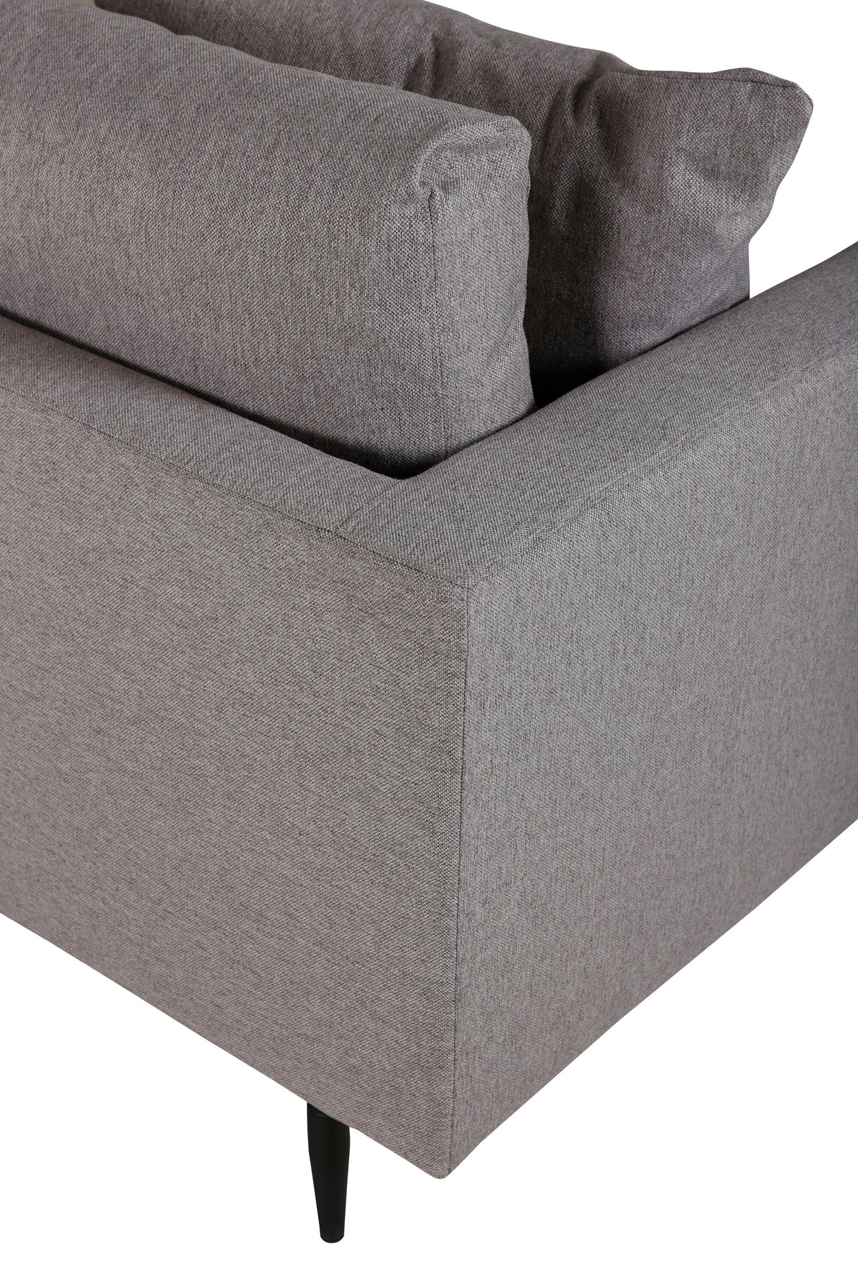 Sofia 3 - Sitzer Sofa - grau/Polyester - 3 - Sitzer Sofas - ALVAHOME