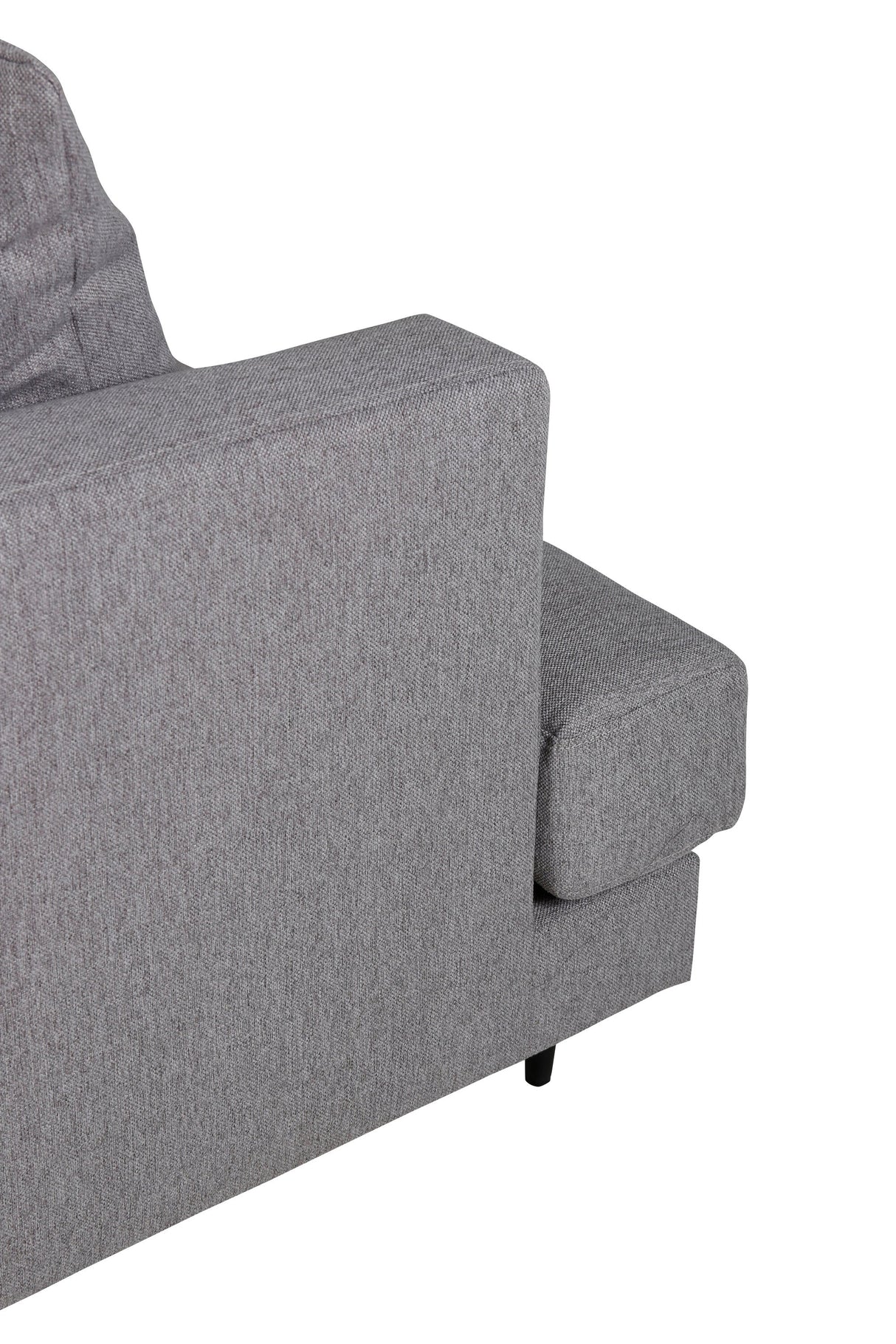 Sofia 3 - Sitzer Sofa - grau/Polyester - 3 - Sitzer Sofas - ALVAHOME