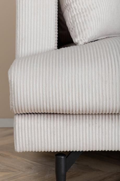 Sofia Sessel - beige/Polyester - Kord - Sessel - ALVAHOME