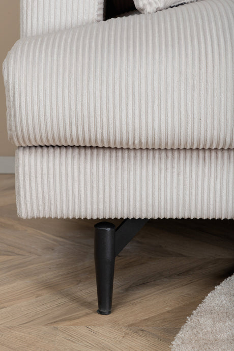 Sofia Sessel - beige/Polyester - Kord - Sessel - ALVAHOME
