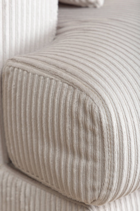 Sofia Sessel - beige/Polyester - Kord - Sessel - ALVAHOME