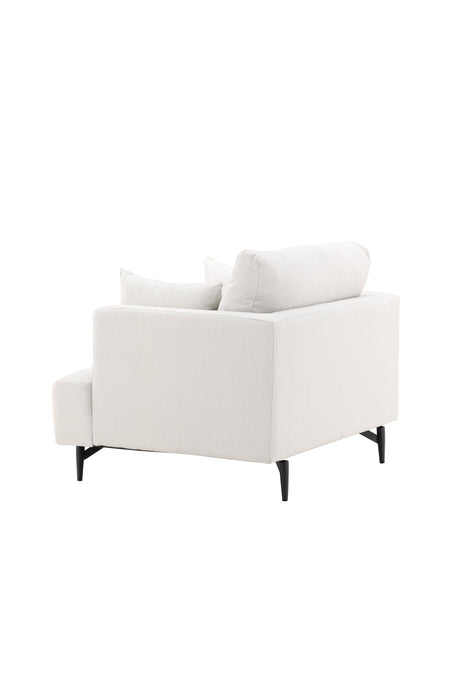Sofia Sessel - beige/Polyester - Leinen - Sessel - ALVAHOME