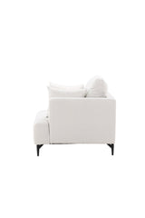 Sofia Sessel - beige/Polyester - Leinen - Sessel - ALVAHOME