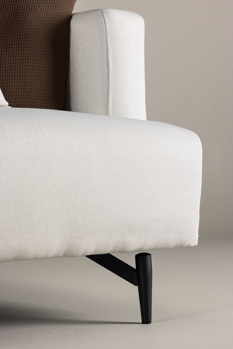 Sofia Sessel - beige/Polyester - Leinen - Sessel - ALVAHOME