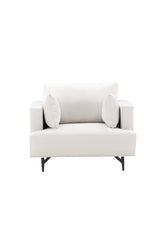 Sofia Sessel - beige/Polyester - Leinen - Sessel - ALVAHOME