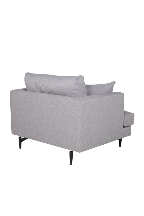 Sofia Sessel - grau/Polyester - Sessel - ALVAHOME