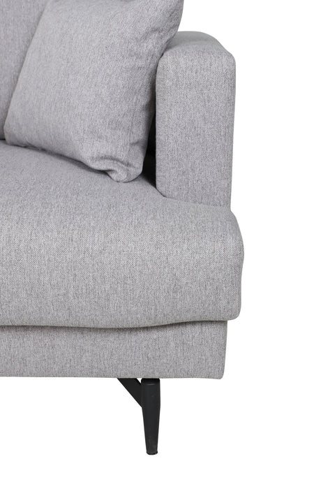 Sofia Sessel - grau/Polyester - Sessel - ALVAHOME