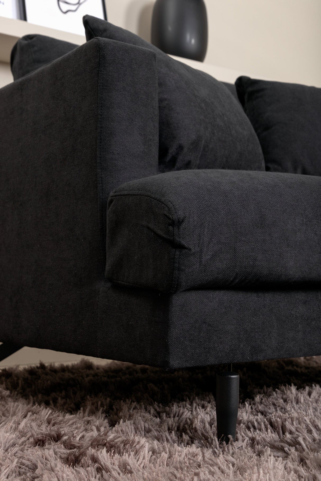 Sofia Sessel - schwarz/Polyester - Sessel - ALVAHOME