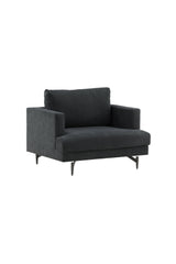 Sofia Sessel - schwarz/Polyester - Sessel - ALVAHOME