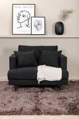 Sofia Sessel - schwarz/Polyester - Sessel - ALVAHOME