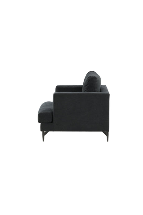 Sofia Sessel - schwarz/Polyester - Sessel - ALVAHOME