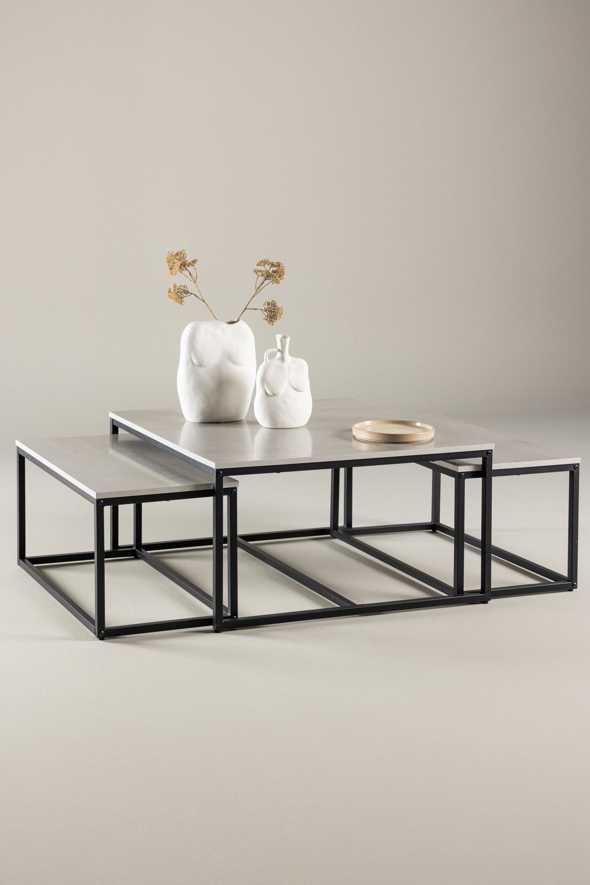 Solna Couchtisch - grau/MDF - Couchtische - ALVAHOME