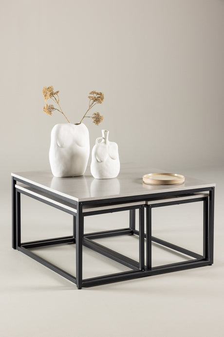 Solna Couchtisch - grau/MDF - Couchtische - ALVAHOME