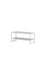 Staal Beistelltisch - beige/Stahl - Beistelltische - ALVAHOME