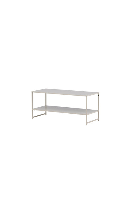 Staal Beistelltisch - beige/Stahl - Beistelltische - ALVAHOME