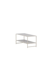 Staal Beistelltisch - beige/Stahl - Beistelltische - ALVAHOME