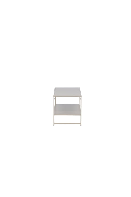 Staal Beistelltisch - beige/Stahl - Beistelltische - ALVAHOME