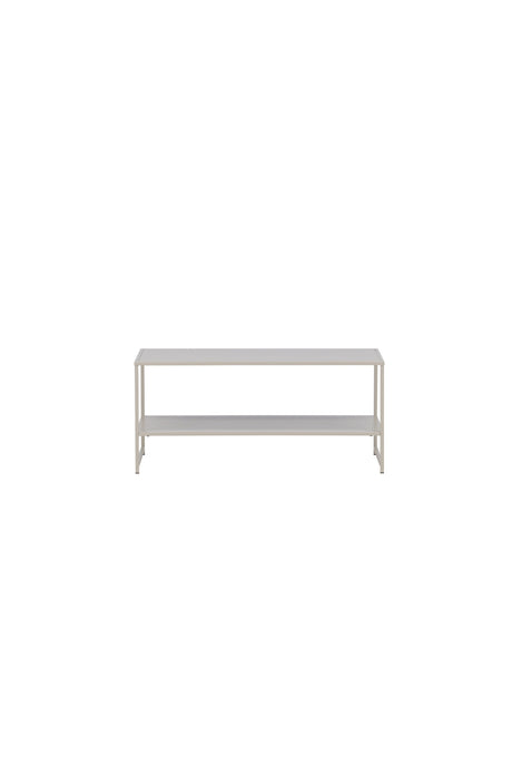 Staal Beistelltisch - beige/Stahl - Beistelltische - ALVAHOME