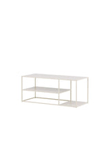 Staal Couchtisch - beige/Stahl - Couchtische - ALVAHOME