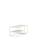 Staal Couchtisch - beige/Stahl - Couchtische - ALVAHOME