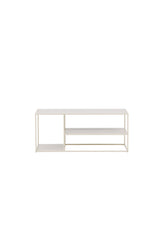 Staal Couchtisch - beige/Stahl - Couchtische - ALVAHOME